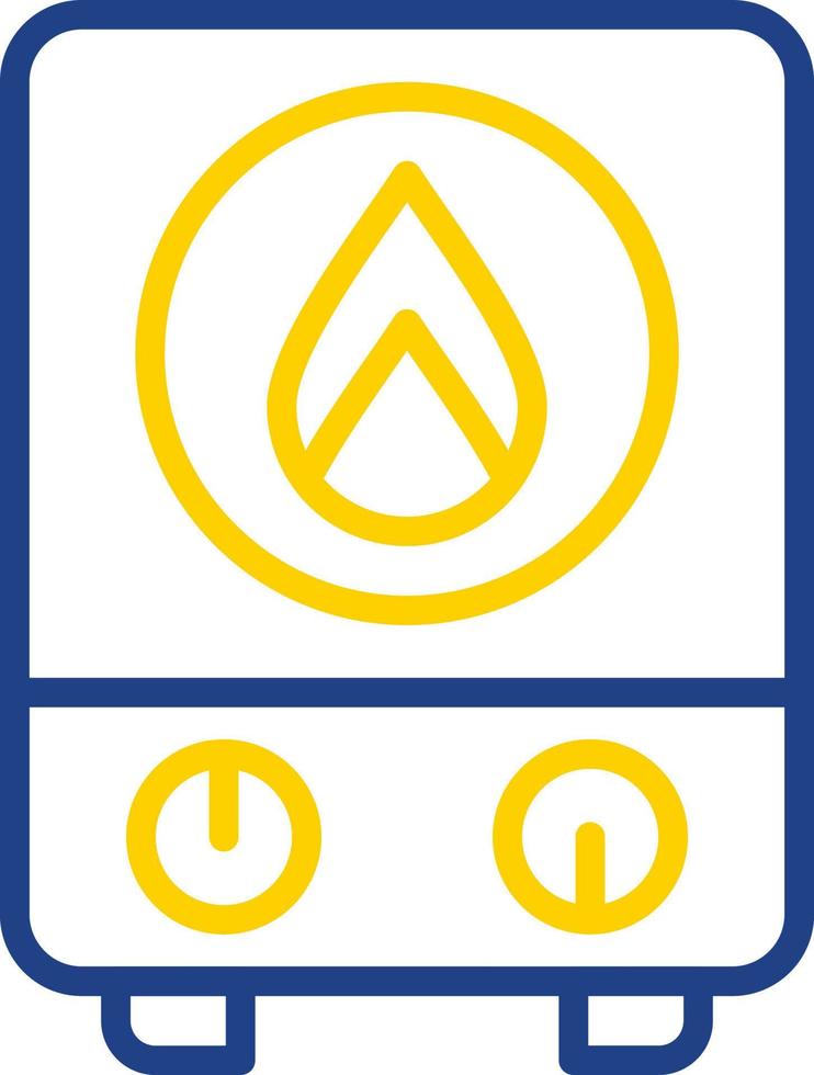 Water Heater Vector Icon Design