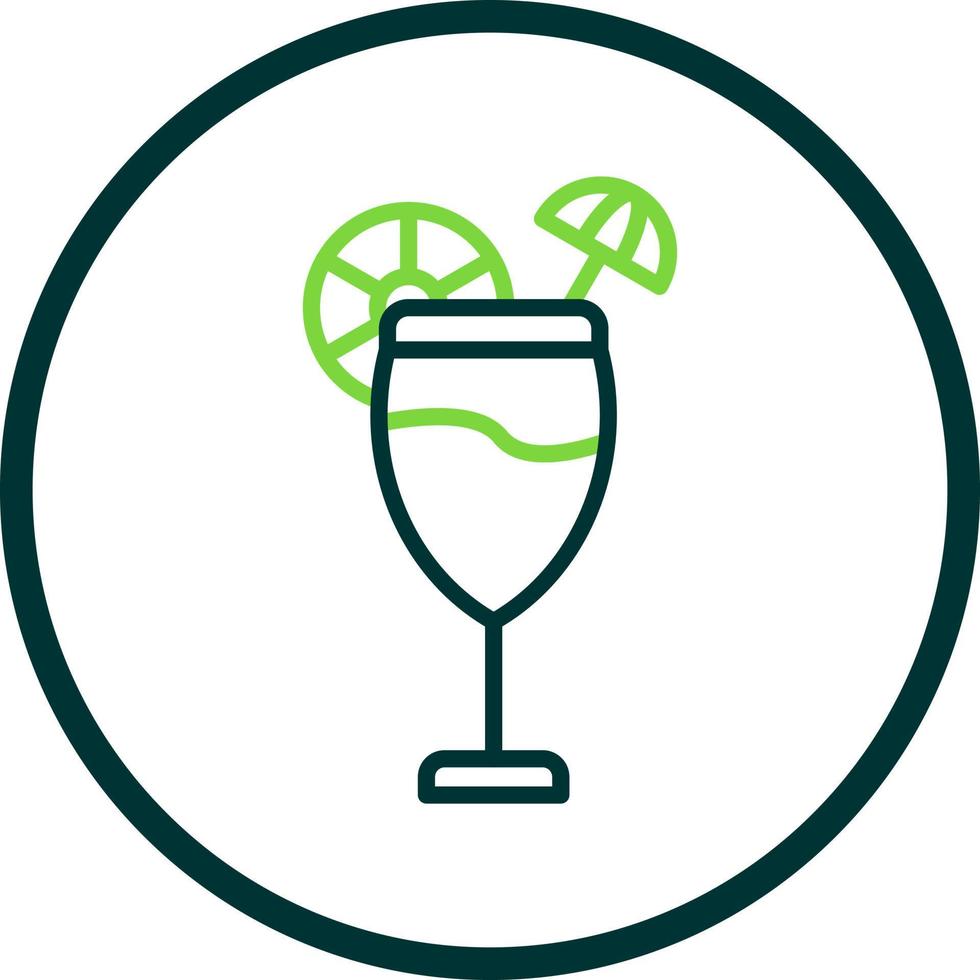 Cocktail Vector Icon Design