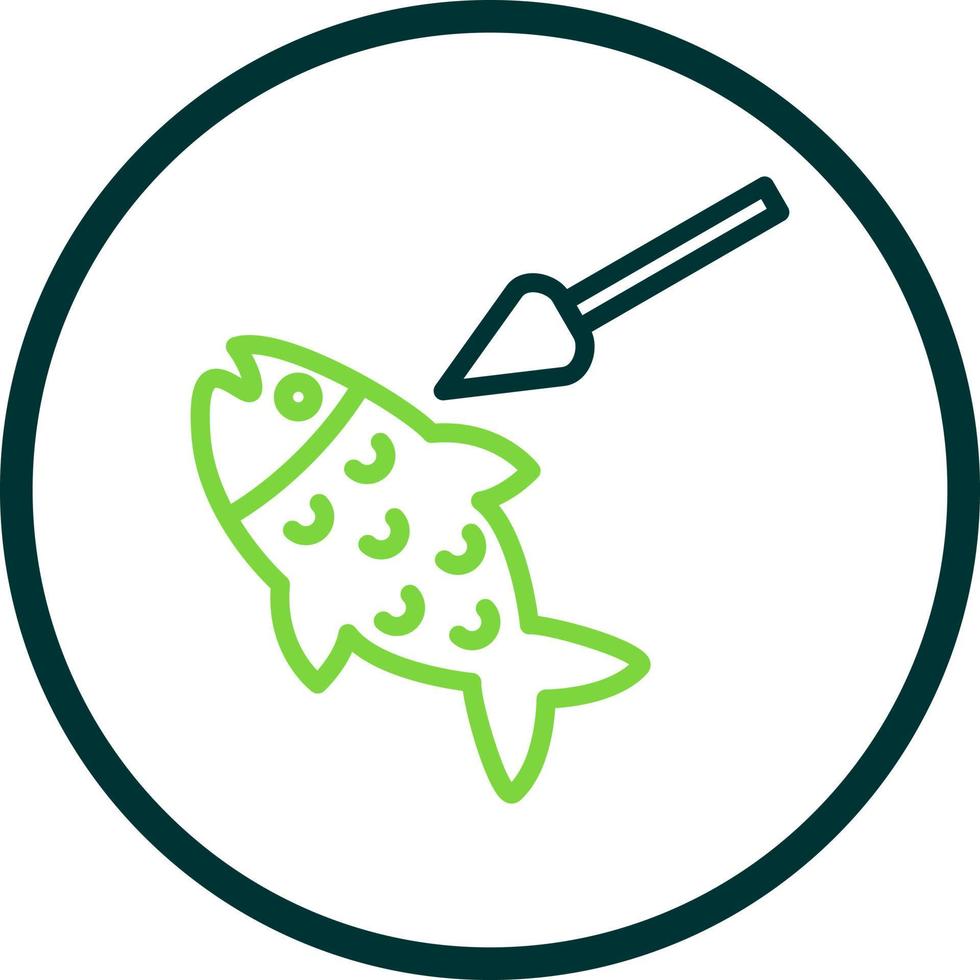 Spearfishing Vector Icon Design