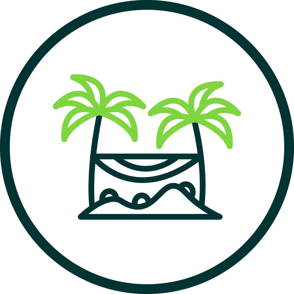 Hammock Vector Icon Design