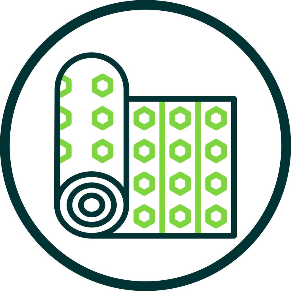 Sleeping Mat Vector Icon Design