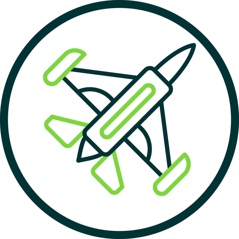 Jet Plane Vector Icon Design