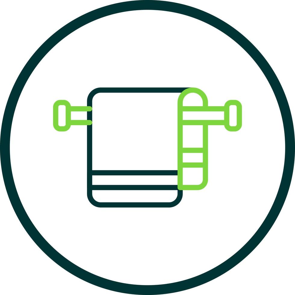 Towel Vector Icon Design