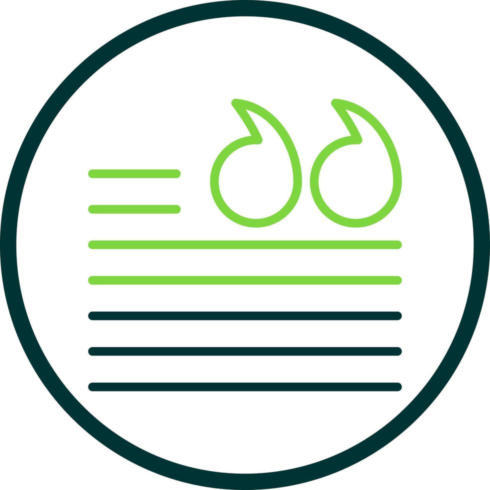 Quotation Vector Icon Design