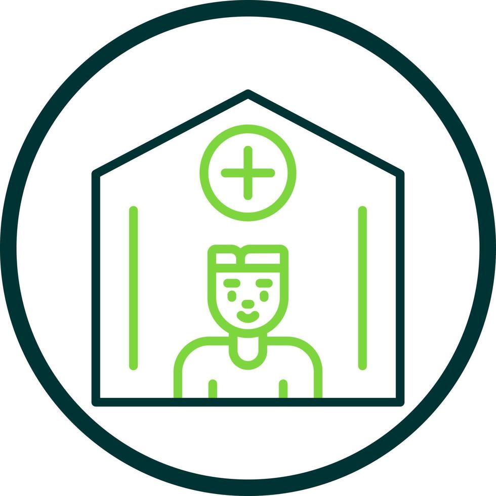 Refuge Vector Icon Design