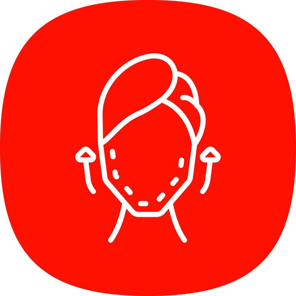 Lifting Vector Icon Design