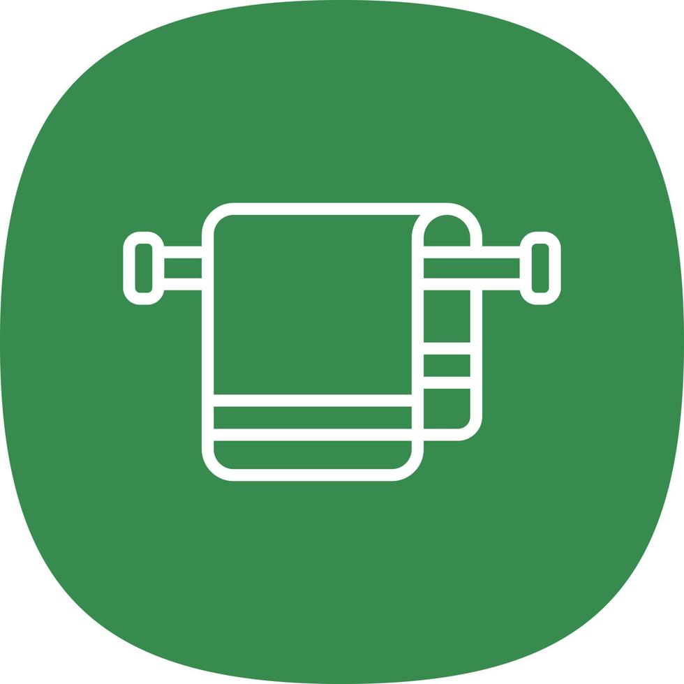 Towel Vector Icon Design