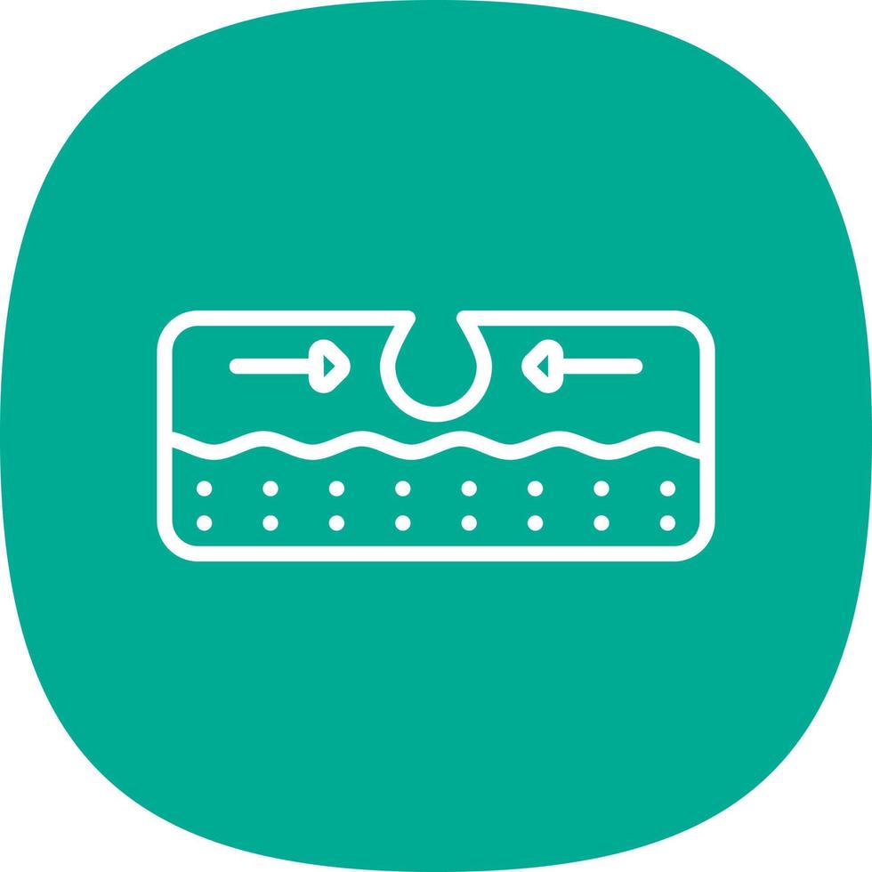 Pores Vector Icon Design