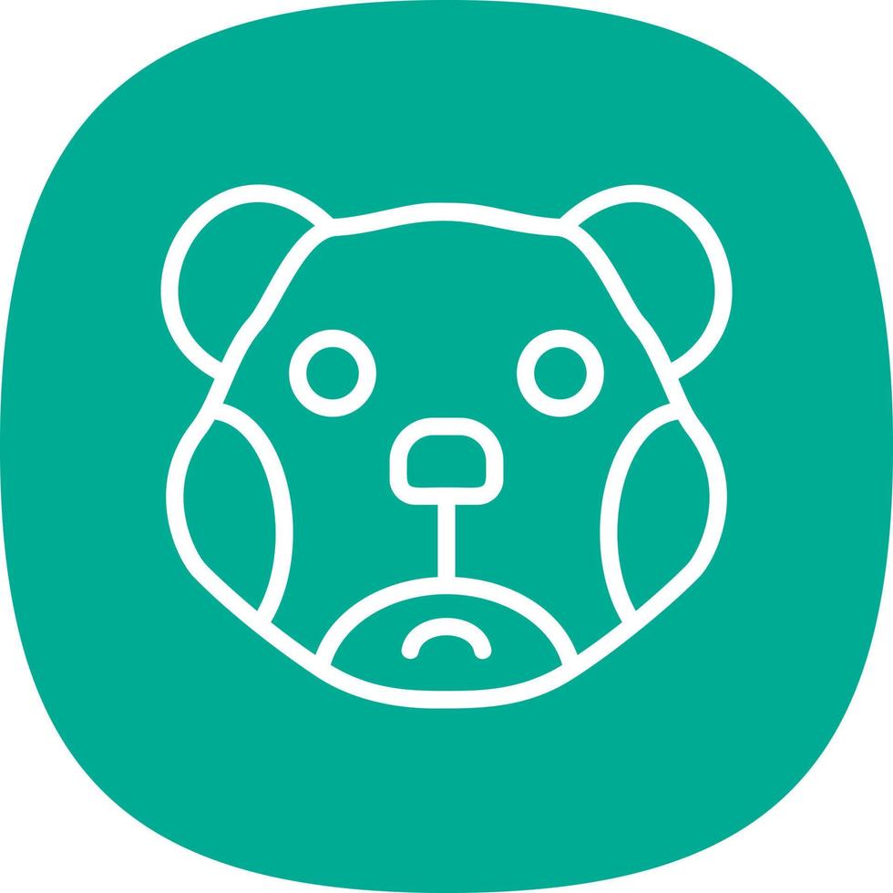 Bear Vector Icon Design