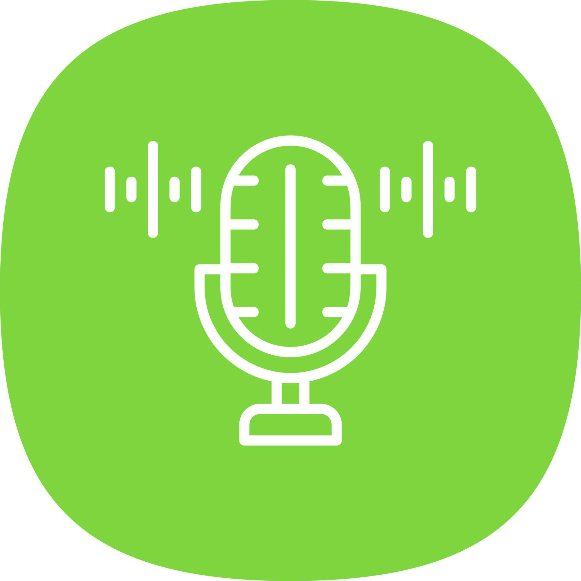 Voice Recorder Vector Icon Design 16615434 Vector Art at Vecteezy