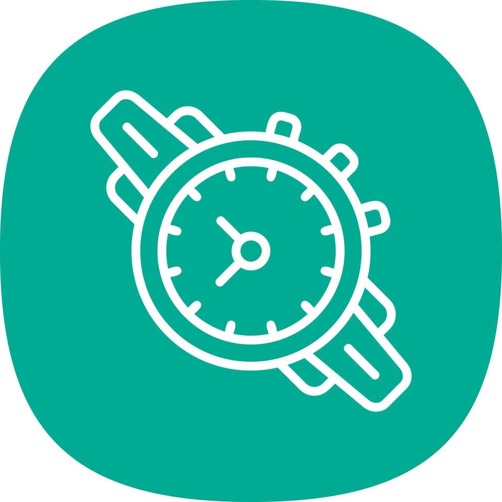 Wrist Watch Vector Icon Design