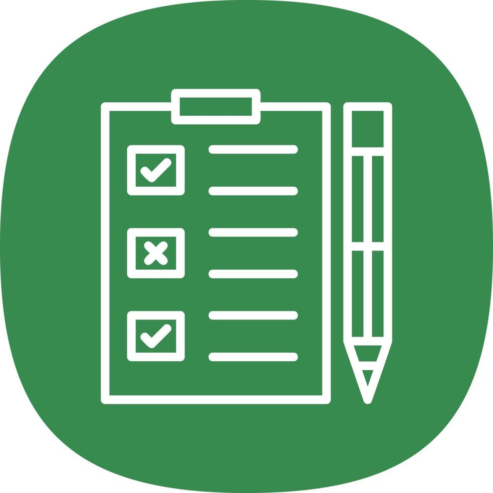 Assessment Vector Icon Design