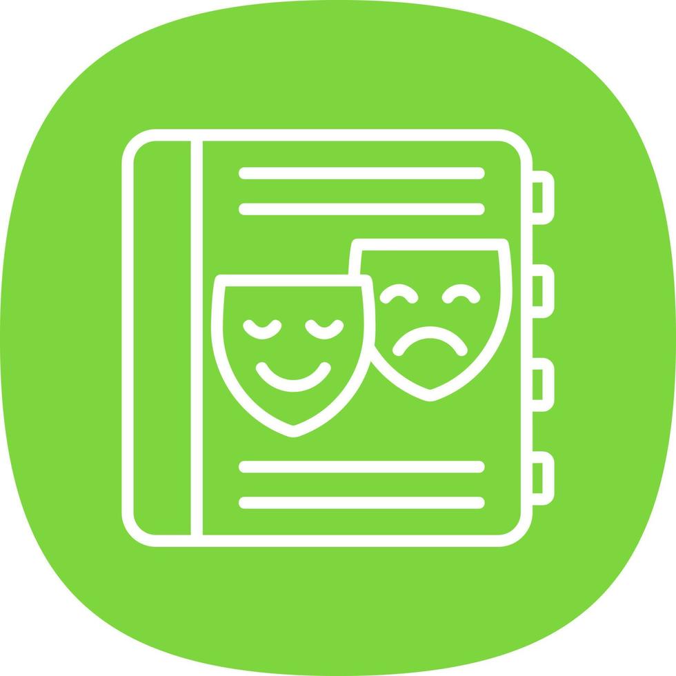 Drama Vector Icon Design