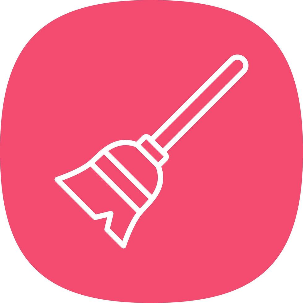 Broom Vector Icon Design