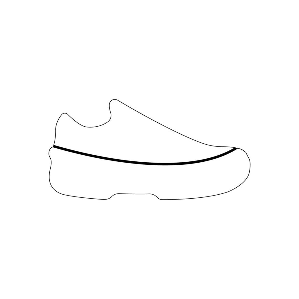 shoes icon illustration vector