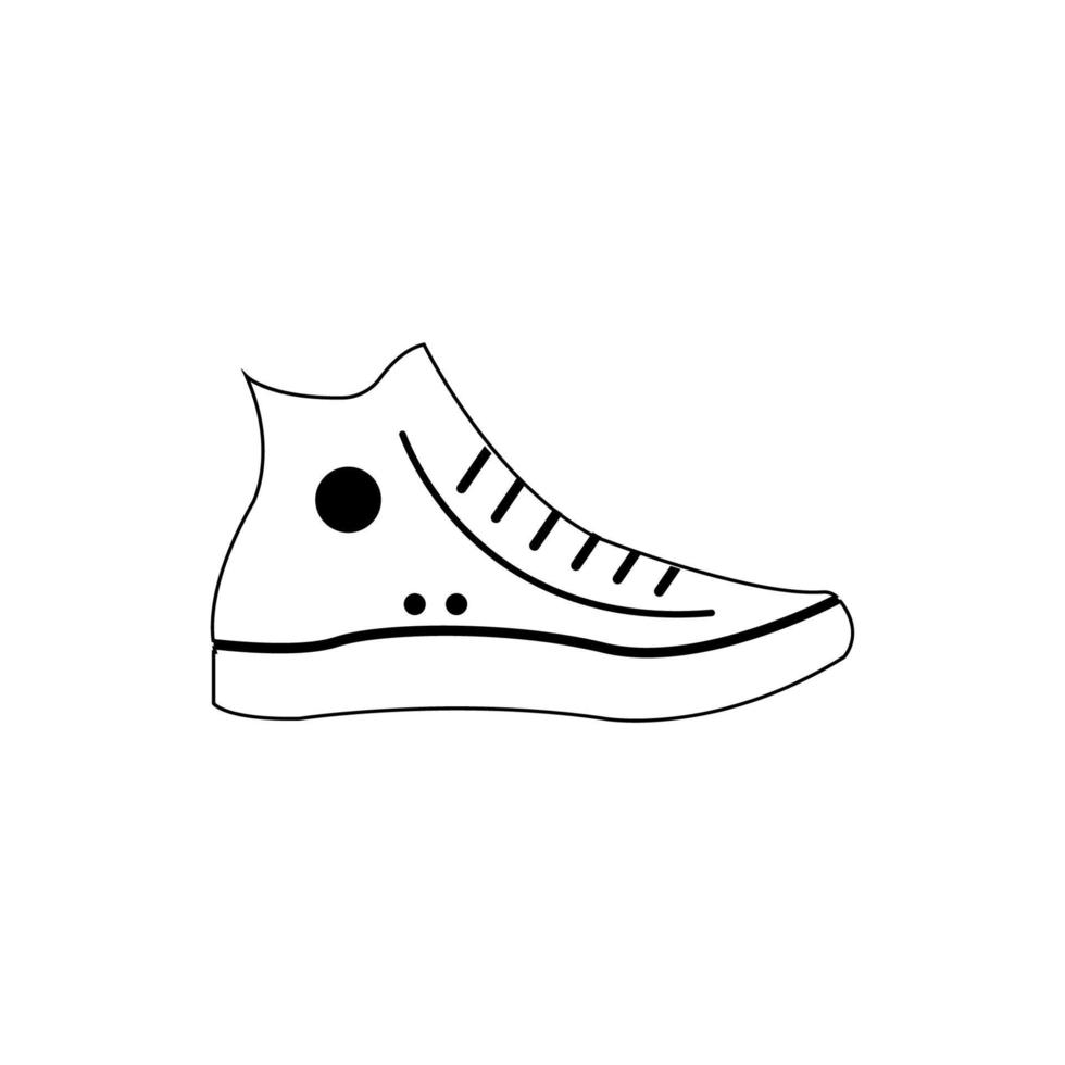 vector de ilustración de icono de zapatos
