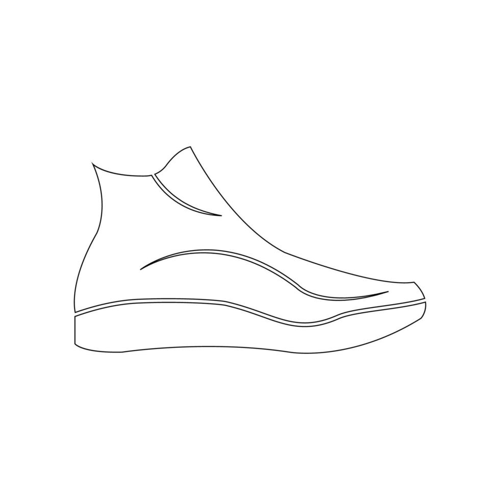 shoes icon illustration vector