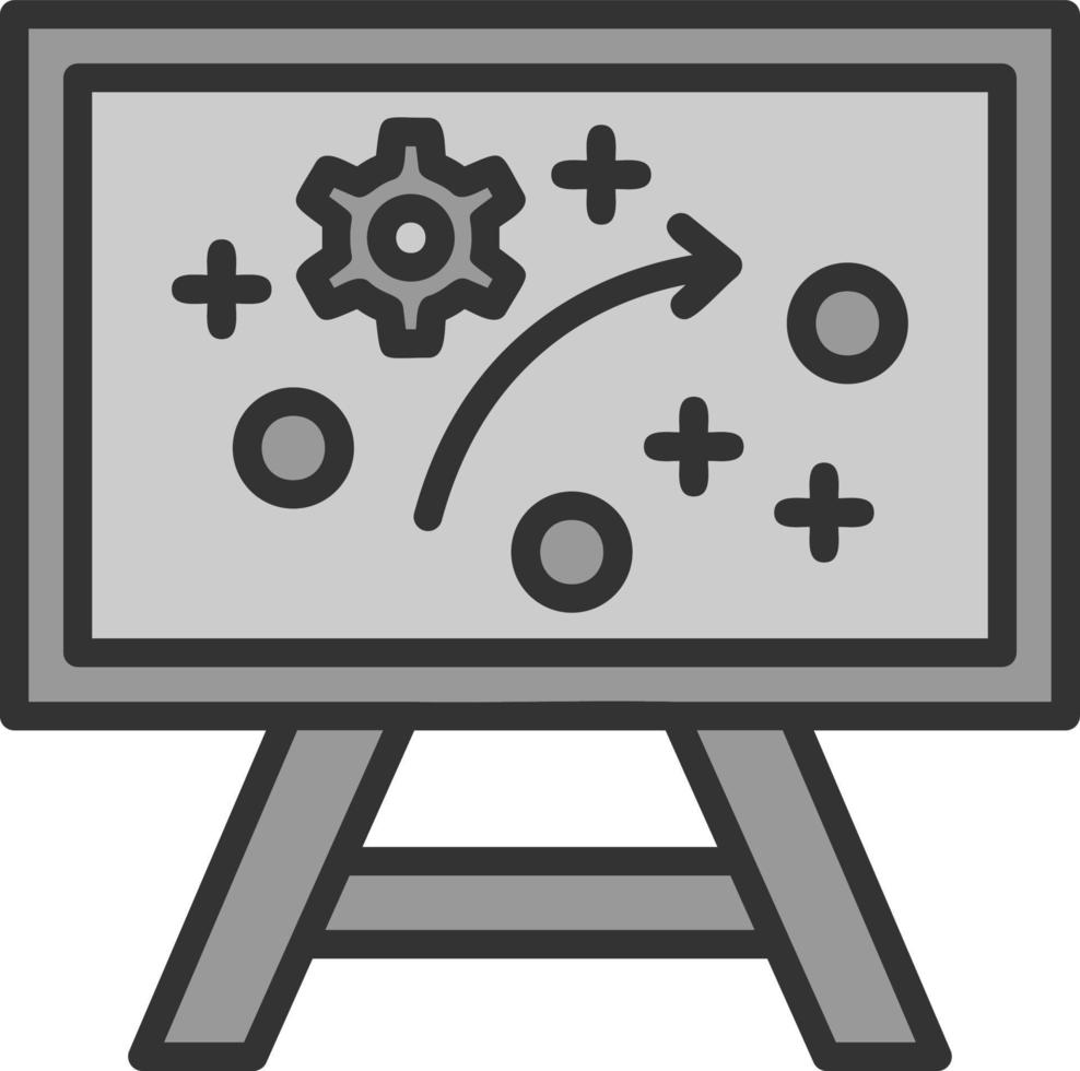 diseño de icono de vector de estrategia