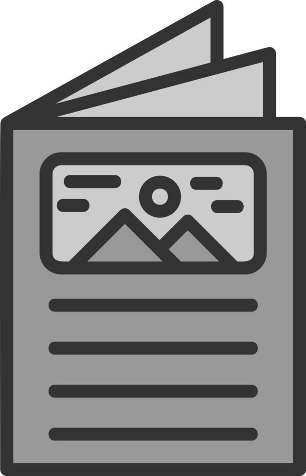 Magazine Vector Icon Design