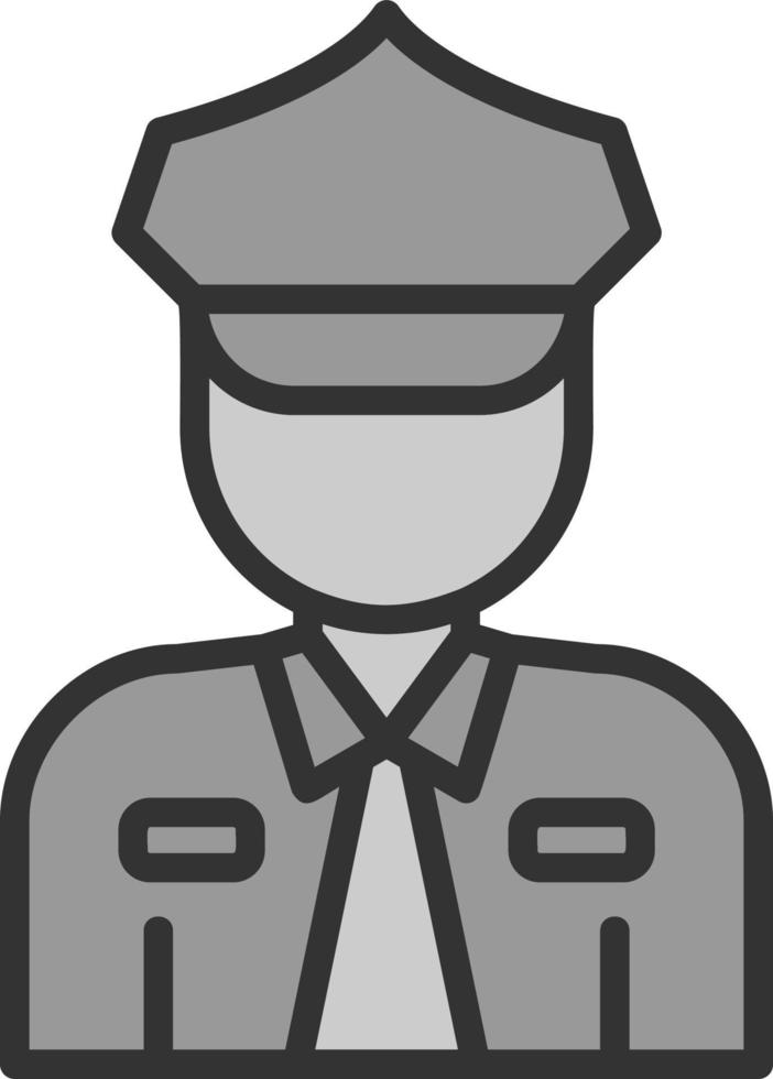 Police Vector Icon Design