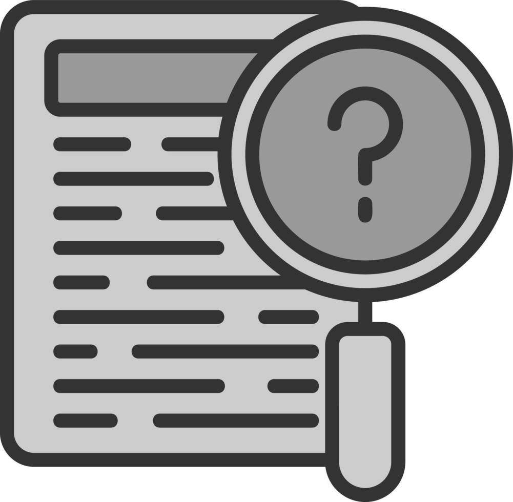 Evidence Vector Icon Design