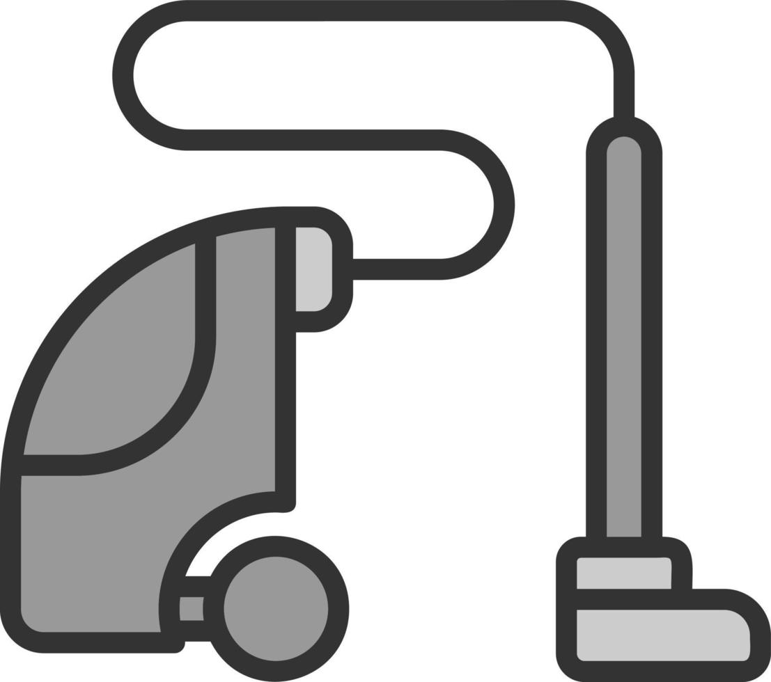 Vacuum Cleaner Vector Icon Design