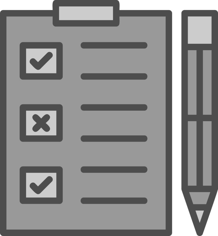 Assessment Vector Icon Design