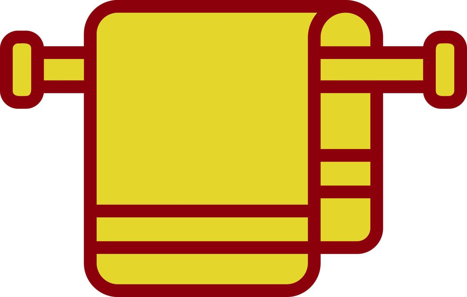 Towel Vector Icon Design