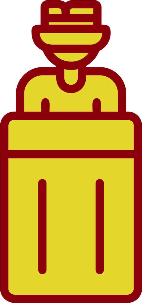 Riot Police Vector Icon Design