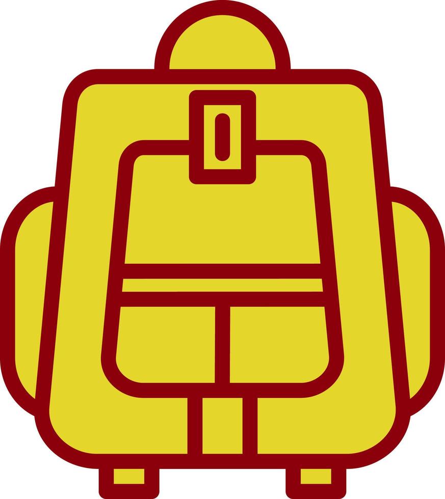 Backpacker Vector Icon Design