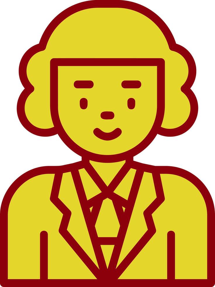 Judge Vector Icon Design