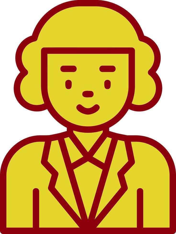 Judge Vector Icon Design