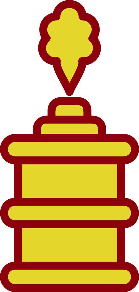 Tear Gas Vector Icon Design