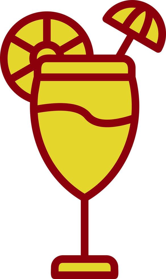 Cocktail Vector Icon Design