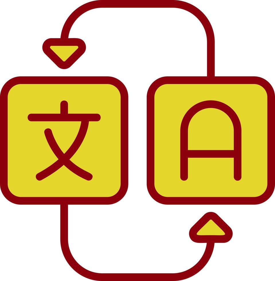 Translation Vector Icon Design