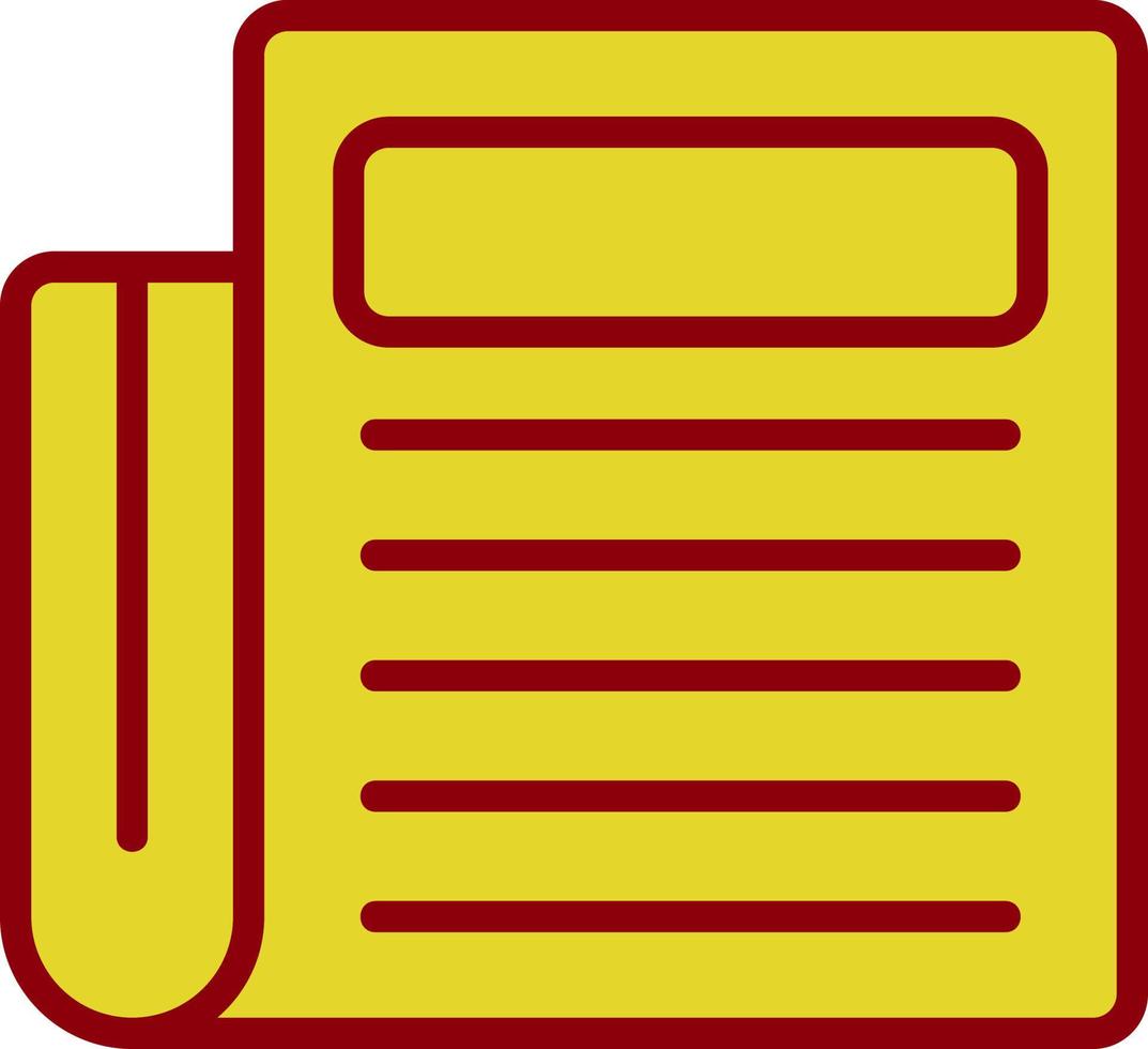 Journalism Vector Icon Design