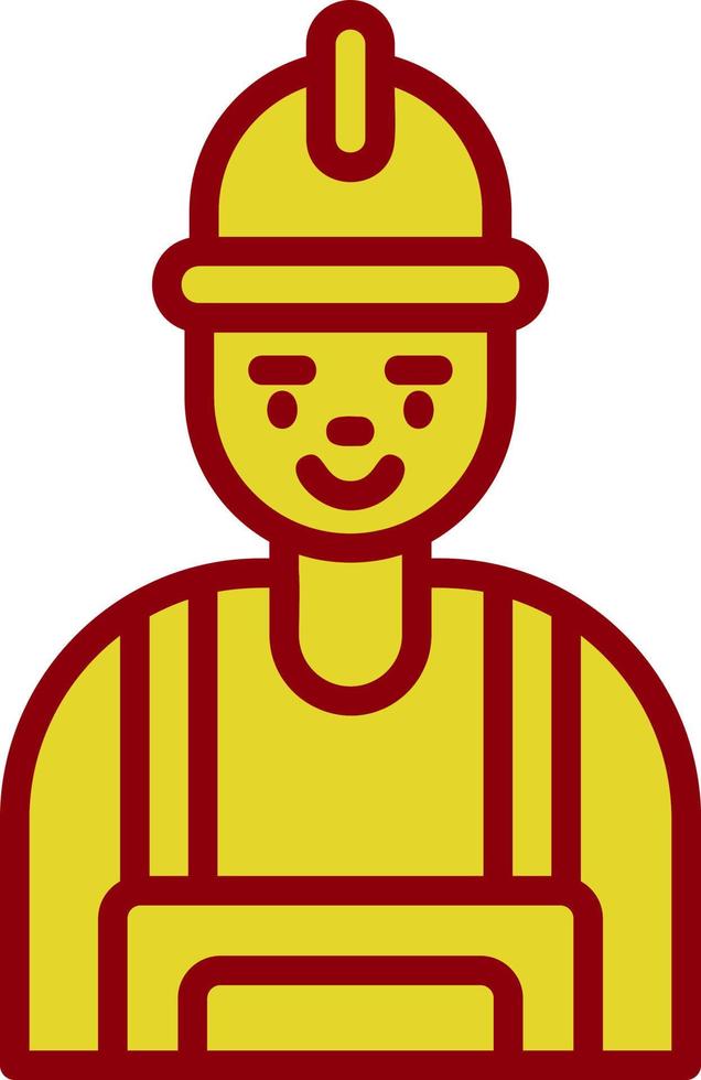 Builder Vector Icon Design