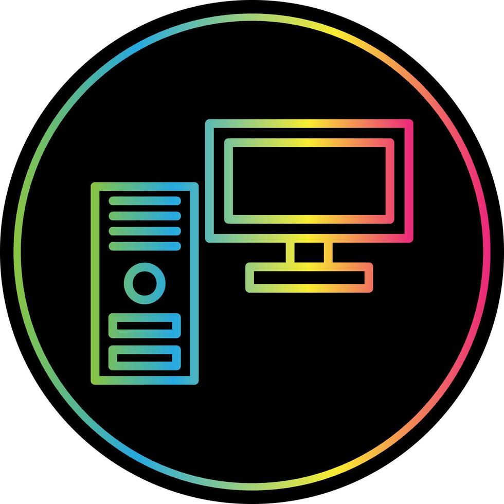 PC Vector Icon Design