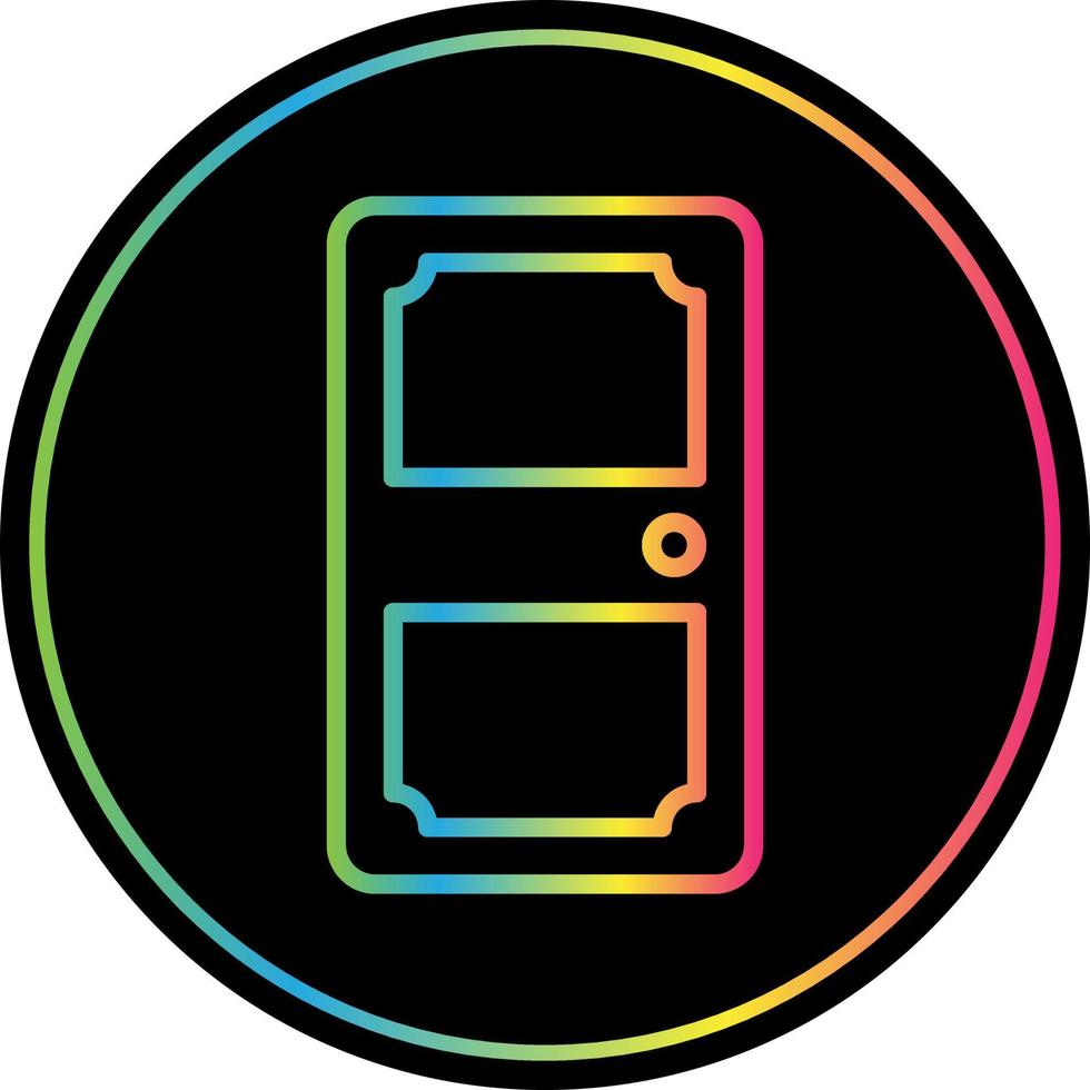 Door Vector Icon Design