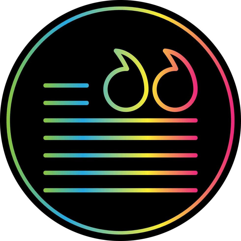 Quotation Vector Icon Design