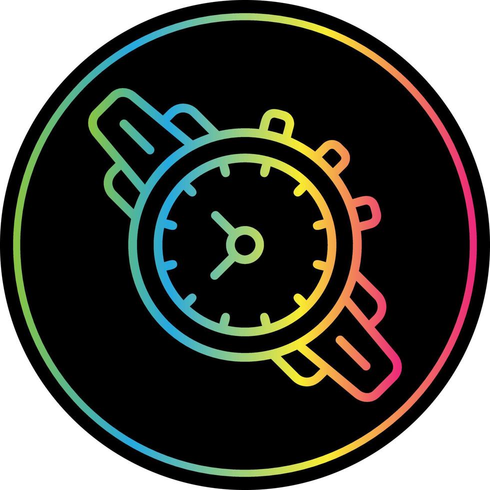 Wrist Watch Vector Icon Design