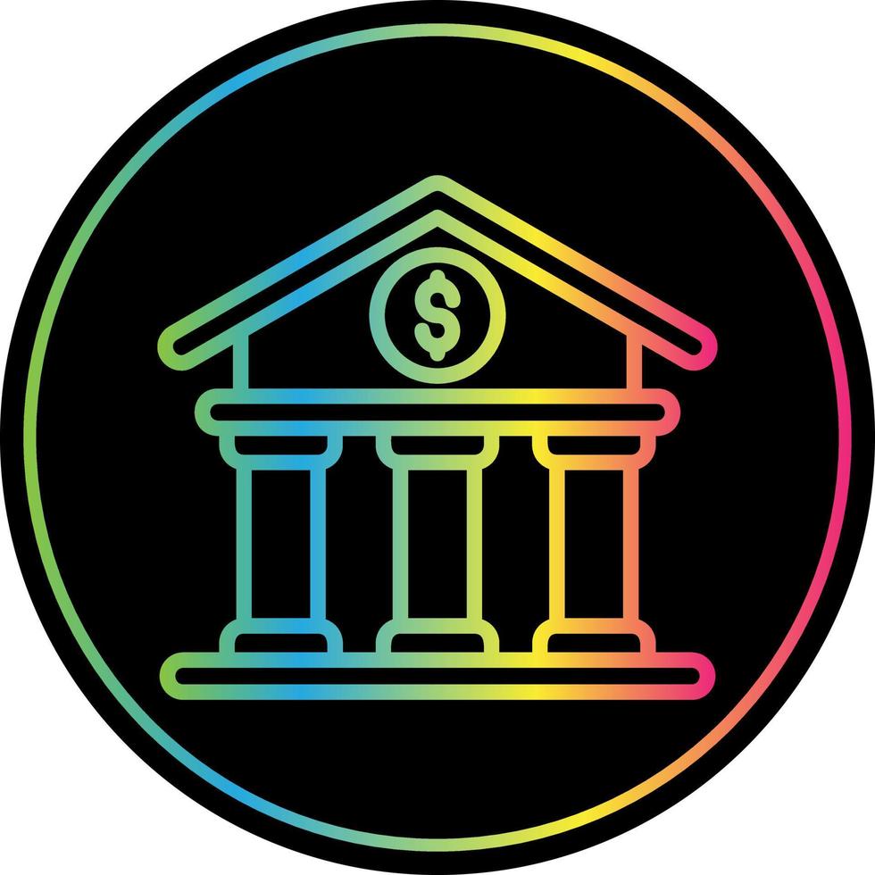 Bank Vector Icon Design