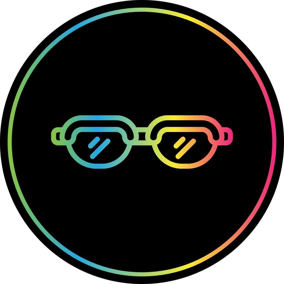 diseño de icono de vector de gafas de sol