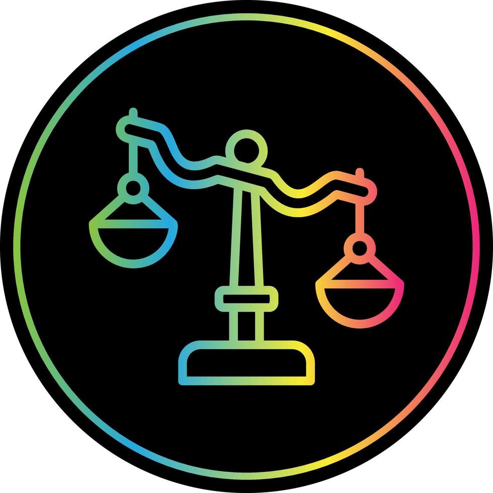 Balance Vector Icon Design
