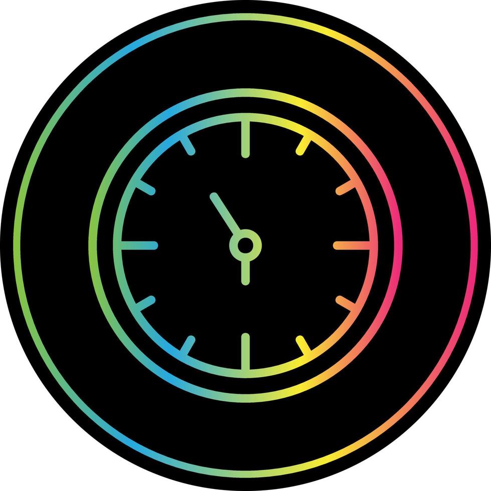 diseño de icono de vector de reloj