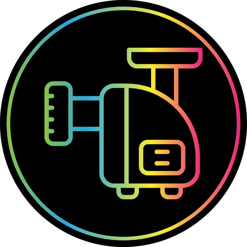 Meat Grinder Vector Icon Design
