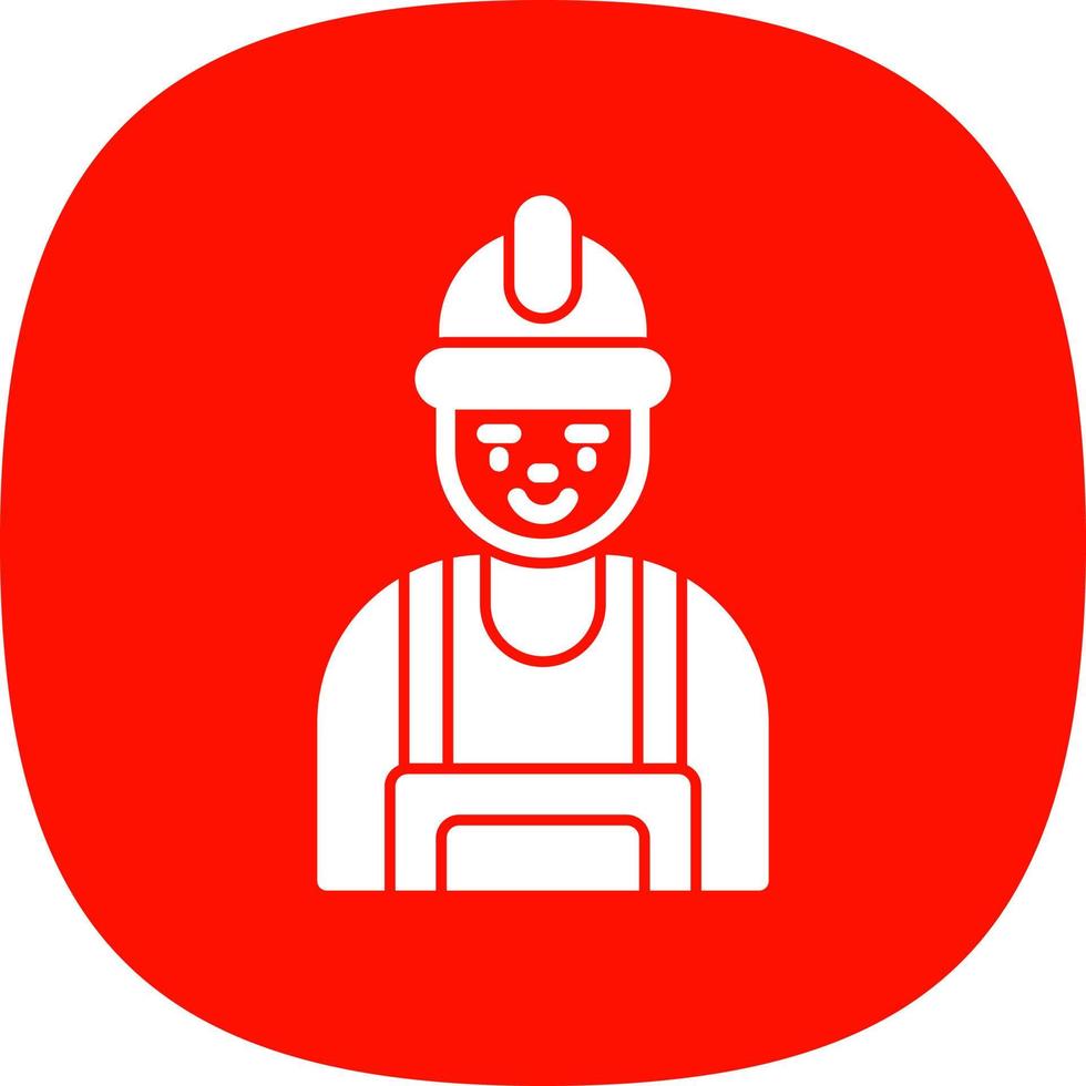 Builder Vector Icon Design