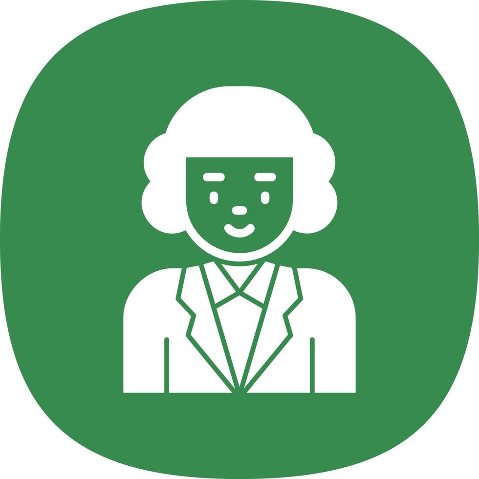 Judge Vector Icon Design