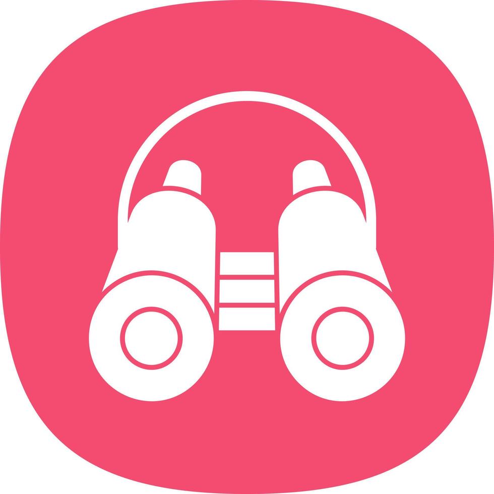 Binocular Vector Icon Design