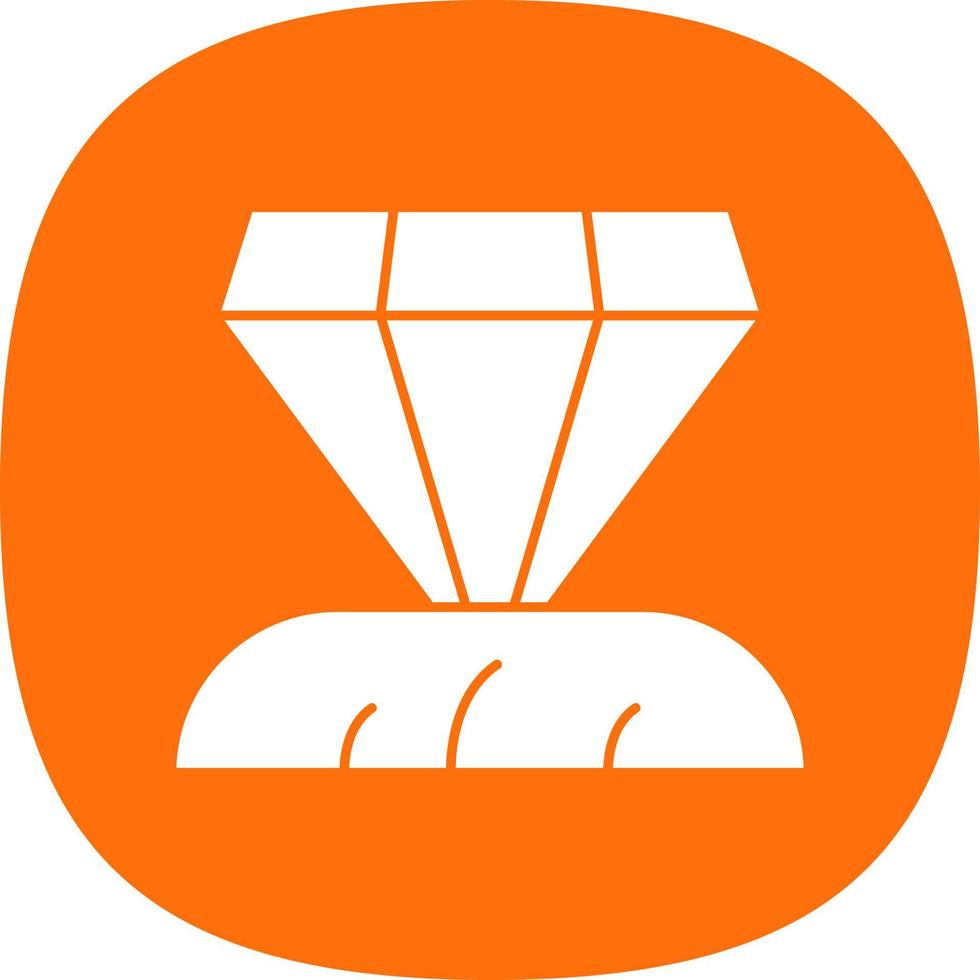 Diamond Vector Icon Design